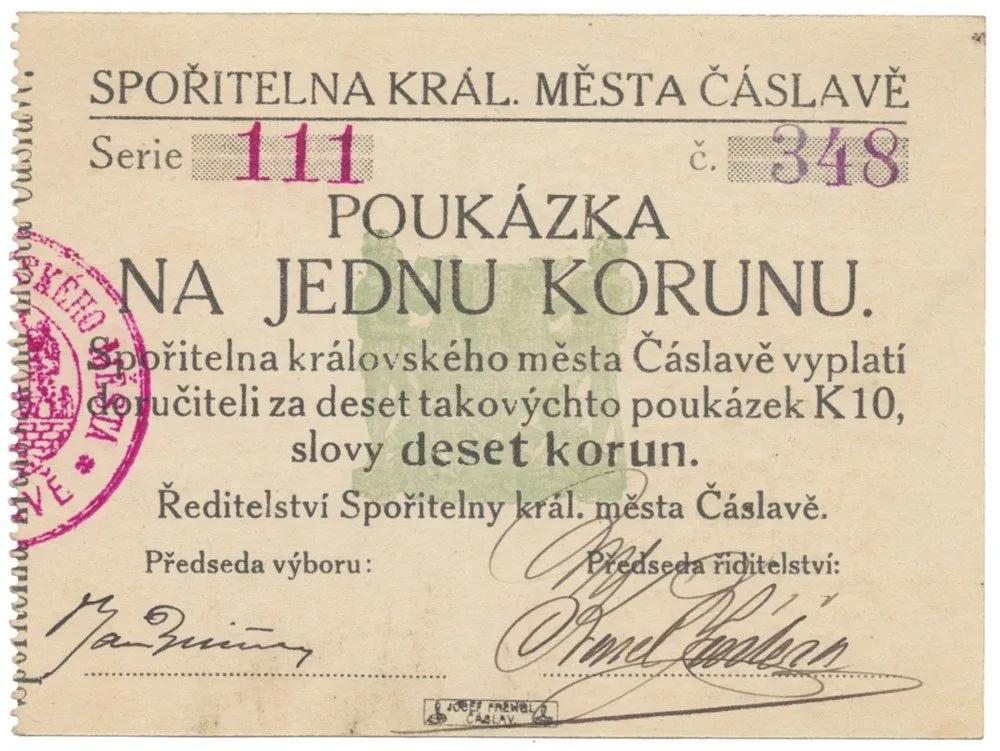Nouzovky české od roku 1914 — 1