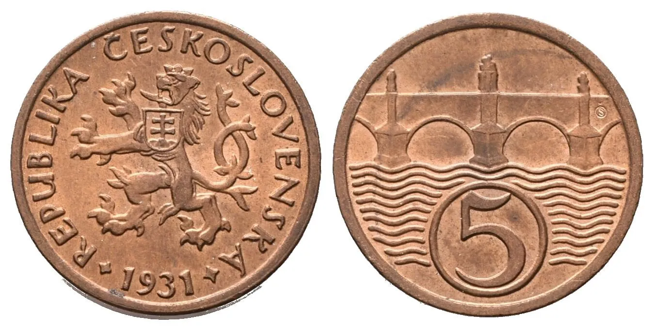 5 Haléř 1931
