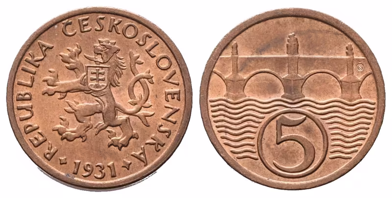 5 Haléř 1931