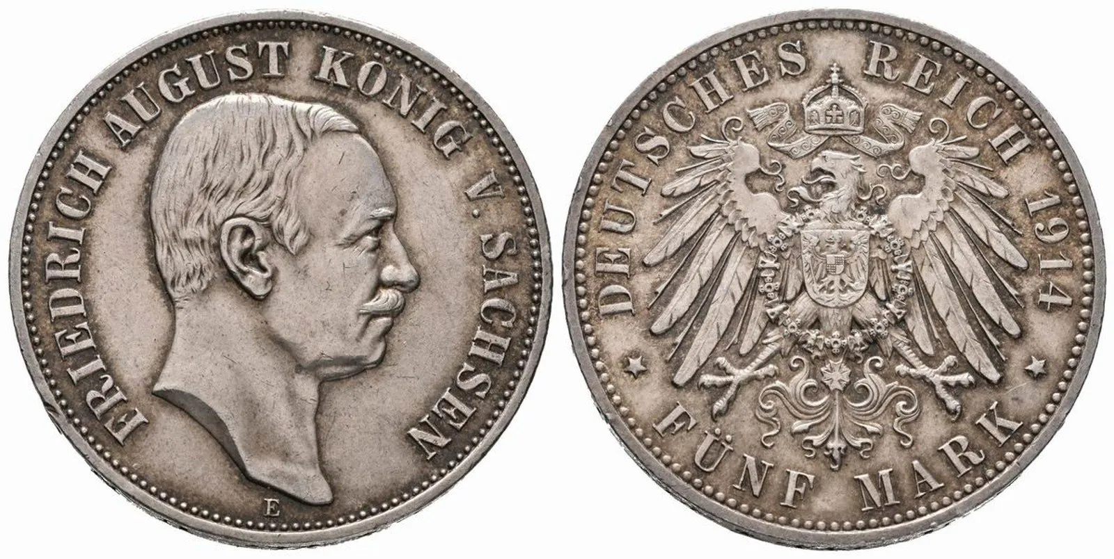 Sasko, Friedrich August III., 1904 - 1918 — 1