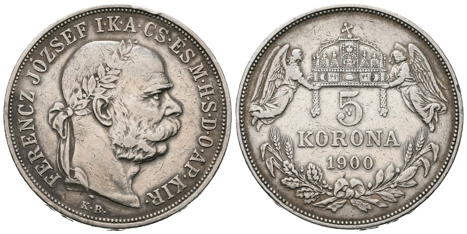 5 Koruna 1900 KB