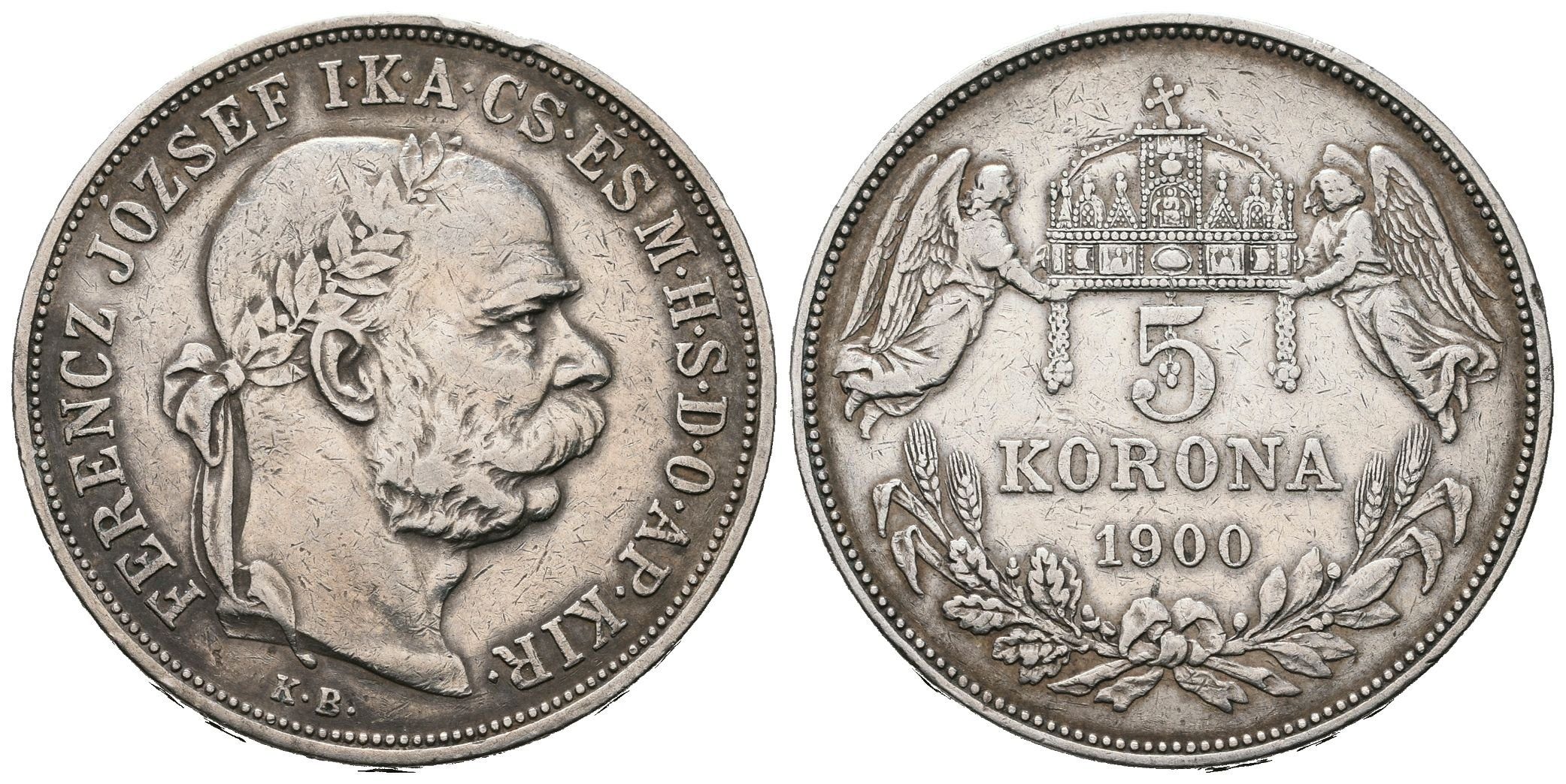 5 Koruna 1900 KB