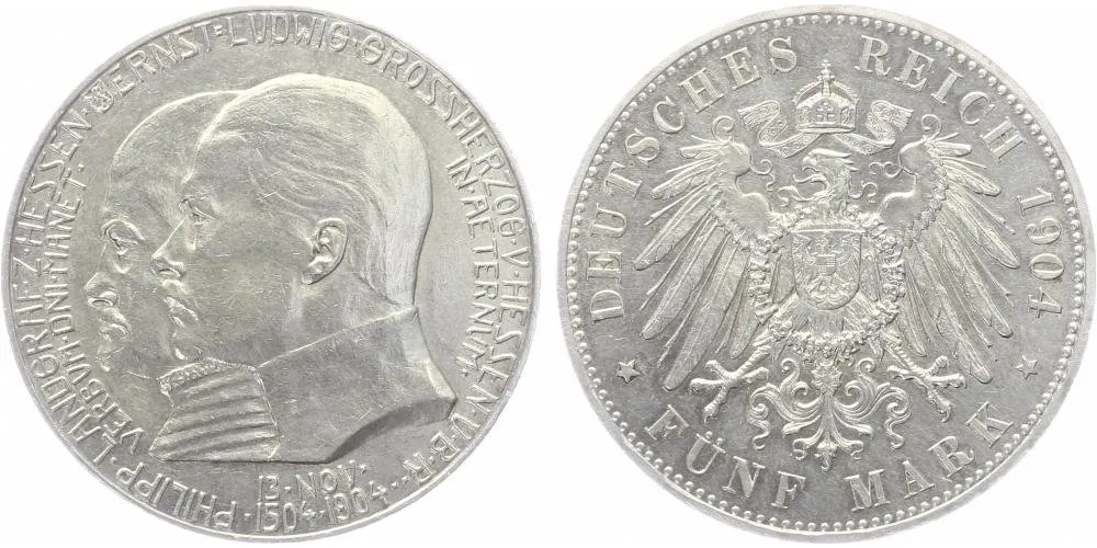 Hessen, Ernst Ludwig, 1892 - 1918 — 1