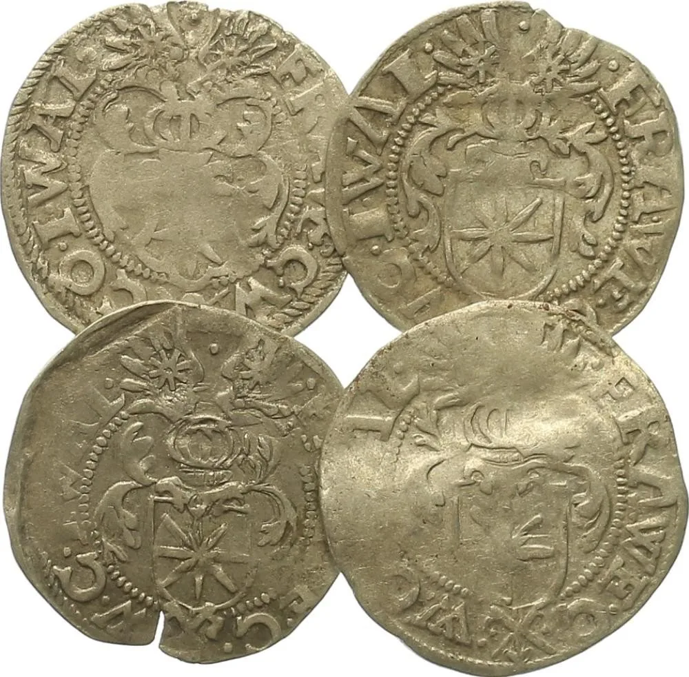 Waldeck, Franz, Wilhelm Ernst, Christian a Vollrath, 1588 - 1597 — 1