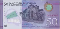 Nikaragua, 50 Cordobas 2014, plastová, P.211