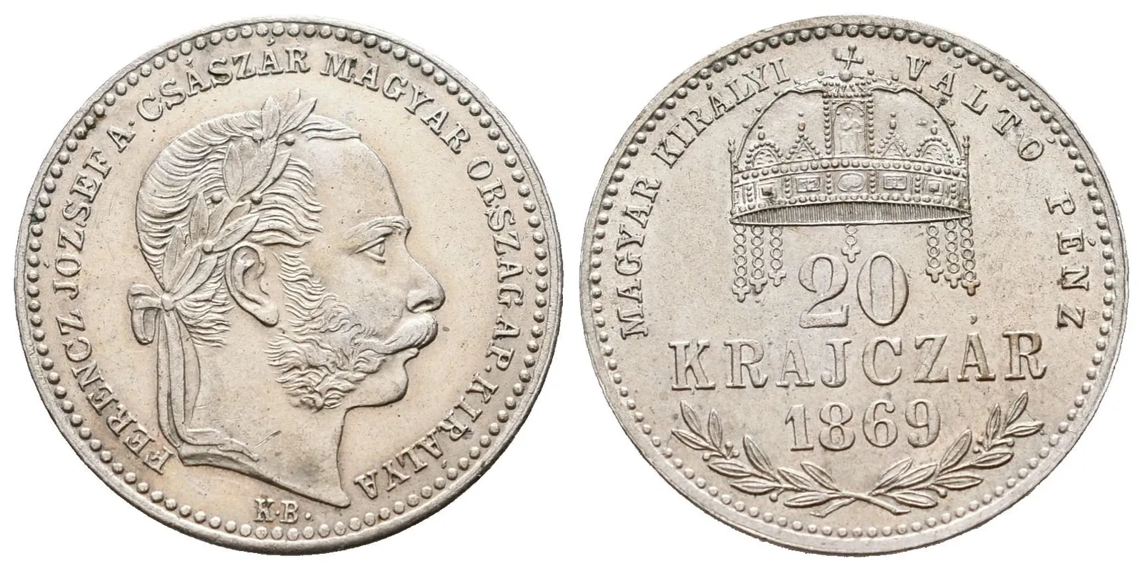 20 Krejcar 1869 KB