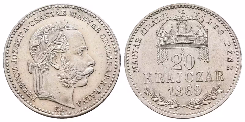 20 Krejcar 1869 KB