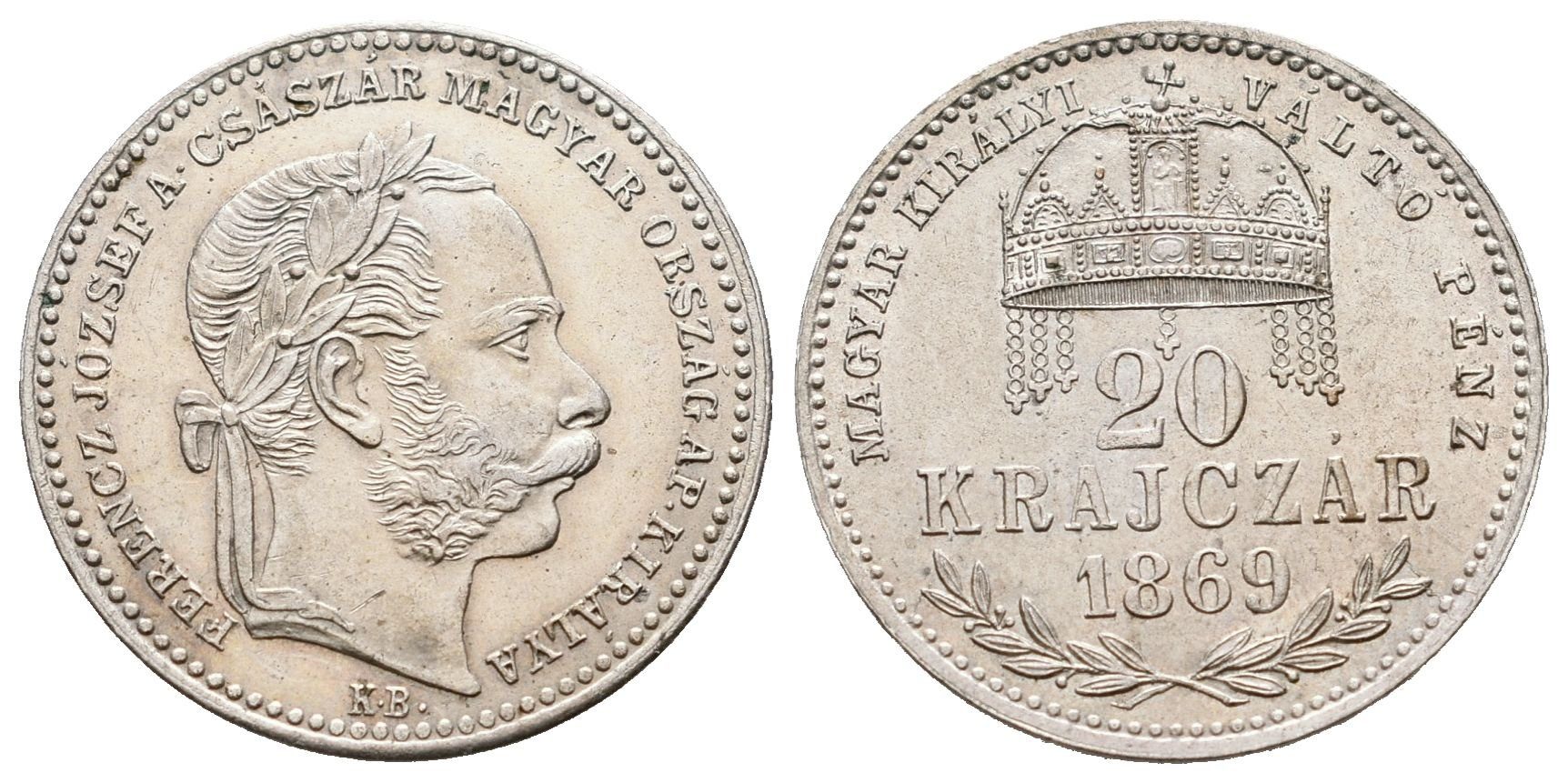 20 Krejcar 1869 KB