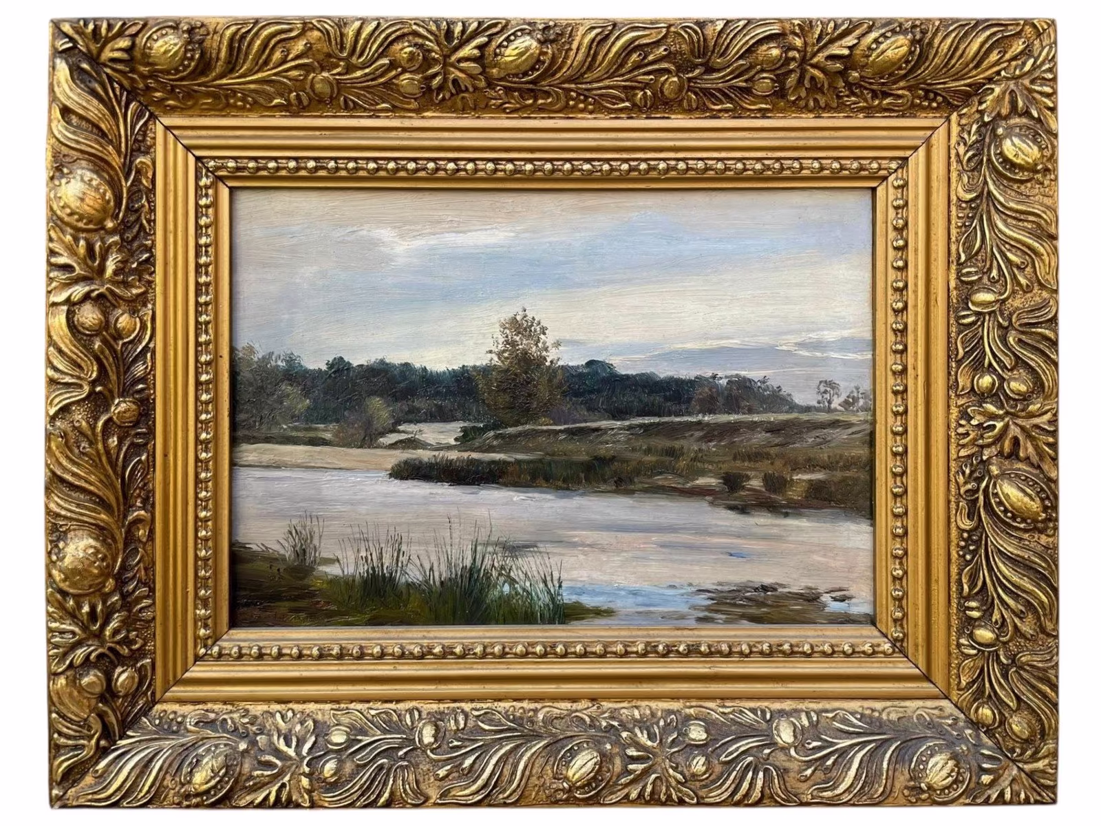 František Kaván: František Kaván (1866 - 1941) - Krajina s řekou