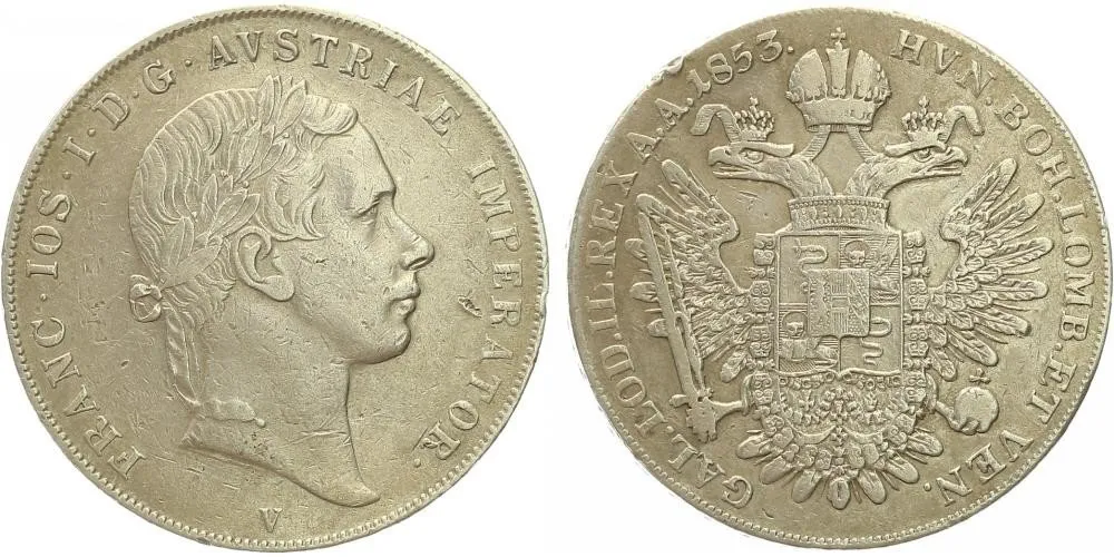 Konvenční měna, 1848 - 1857 — 1