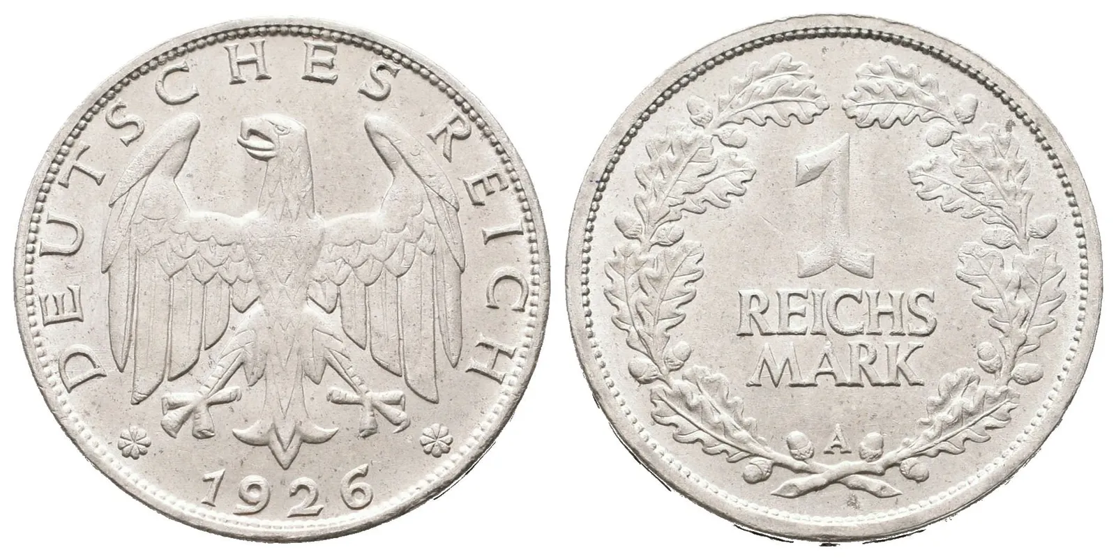 Výmar, 1 Marka 1926 A