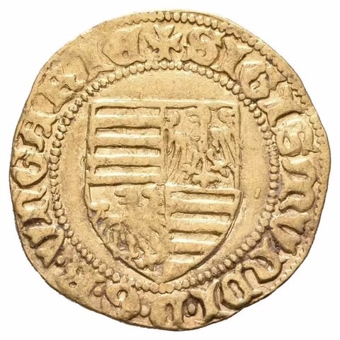 Dukát b.l. (1387 - 1401), Košice, Lengyel.17/11, Pohl.D 1-6 (3,41 g), pěkná zachovalost,
