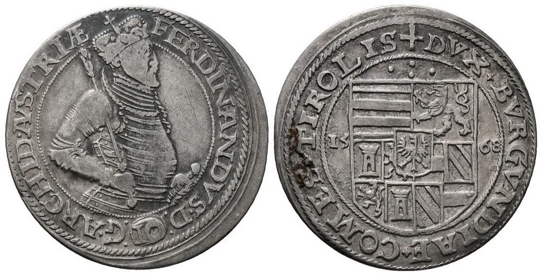 Arcivévoda Ferdinand Tyrolský, 1564 - 1595 — 1