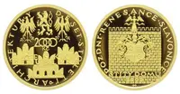 2000 Kč 2003 - Pozdní renesance - Štíty domu ve Slavonicích, PROOF