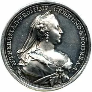 Marie Terezie, 1740 - 1780 — 1