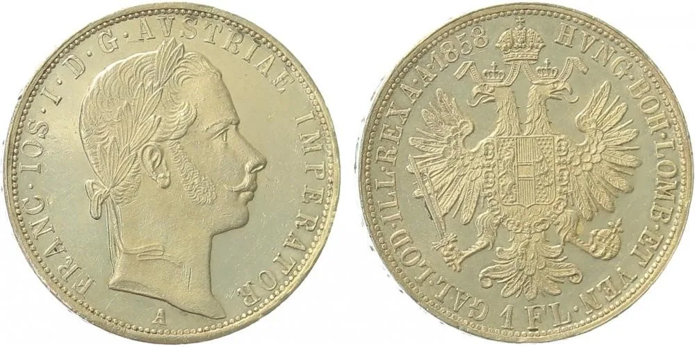 Rakouská a spolková měna, 1857 - 1892 — 1