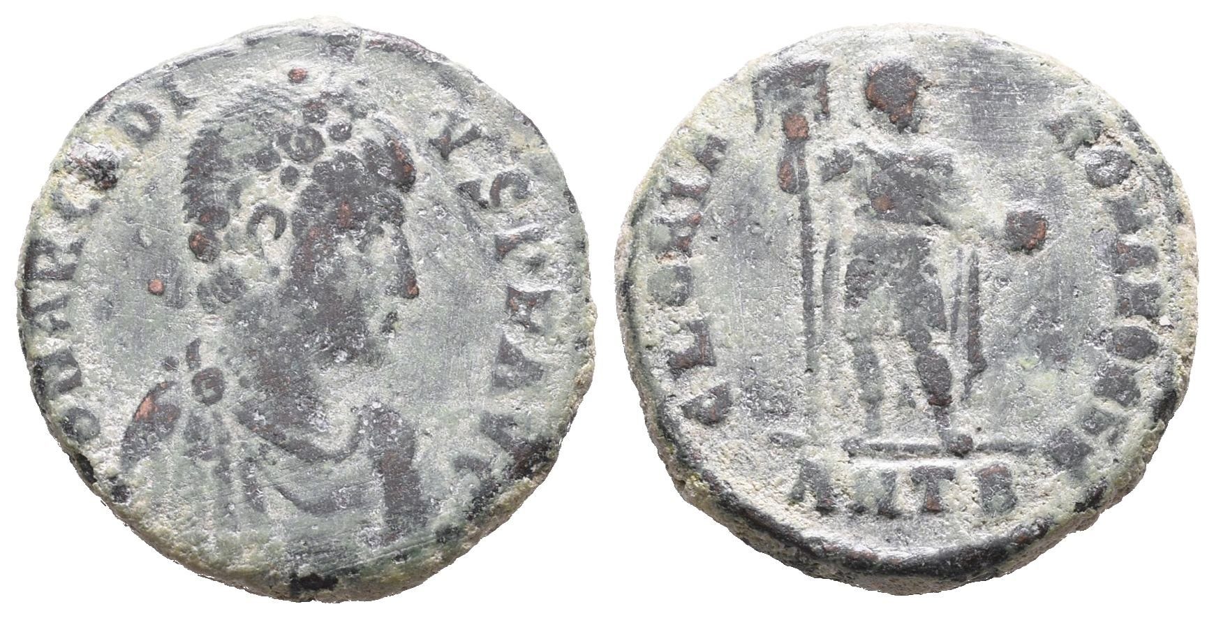 Arcadius, follis, Antiochie, RIC IX 68