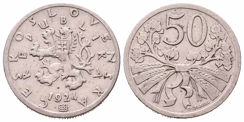 50 Haléř 1924