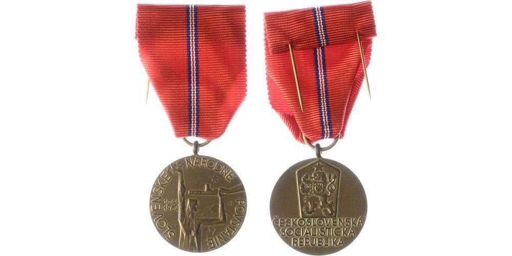 Pamětní medaile k 20. výročí Slovenského národního povstání