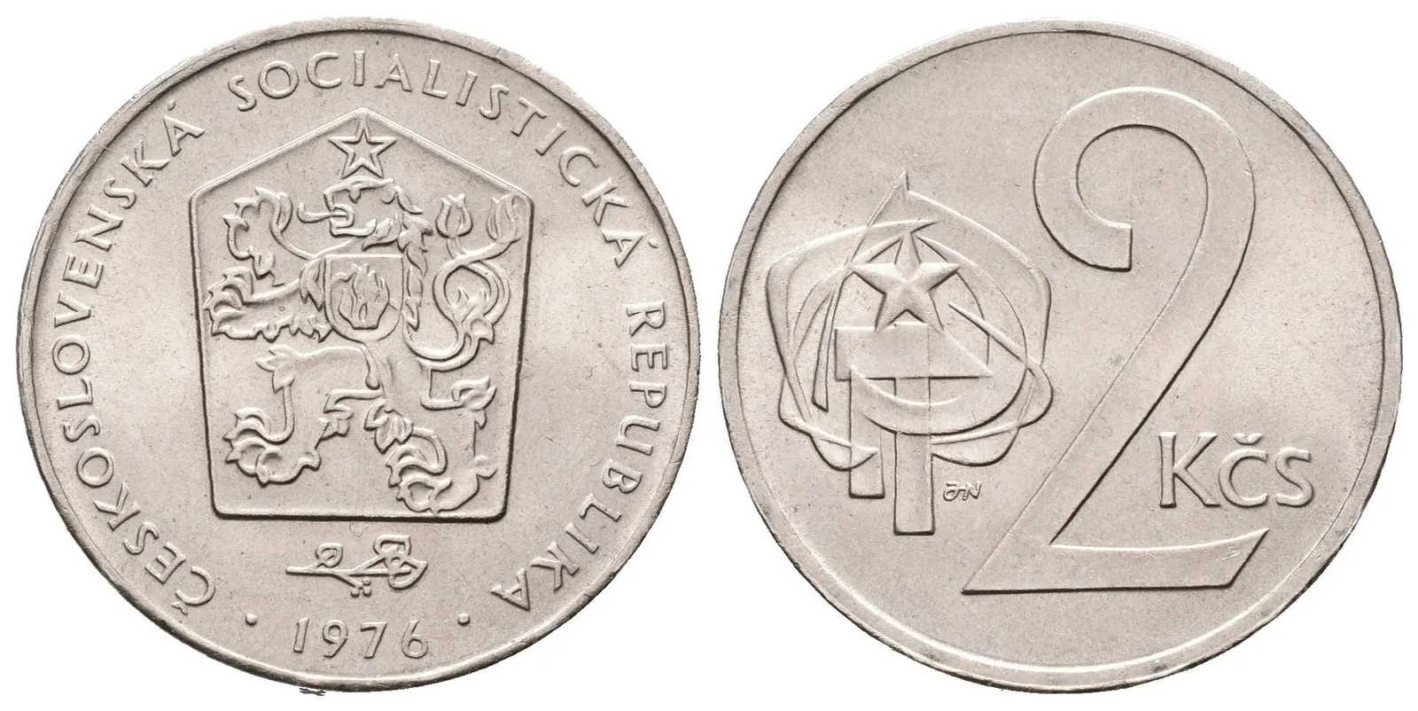 2 Koruna 1976