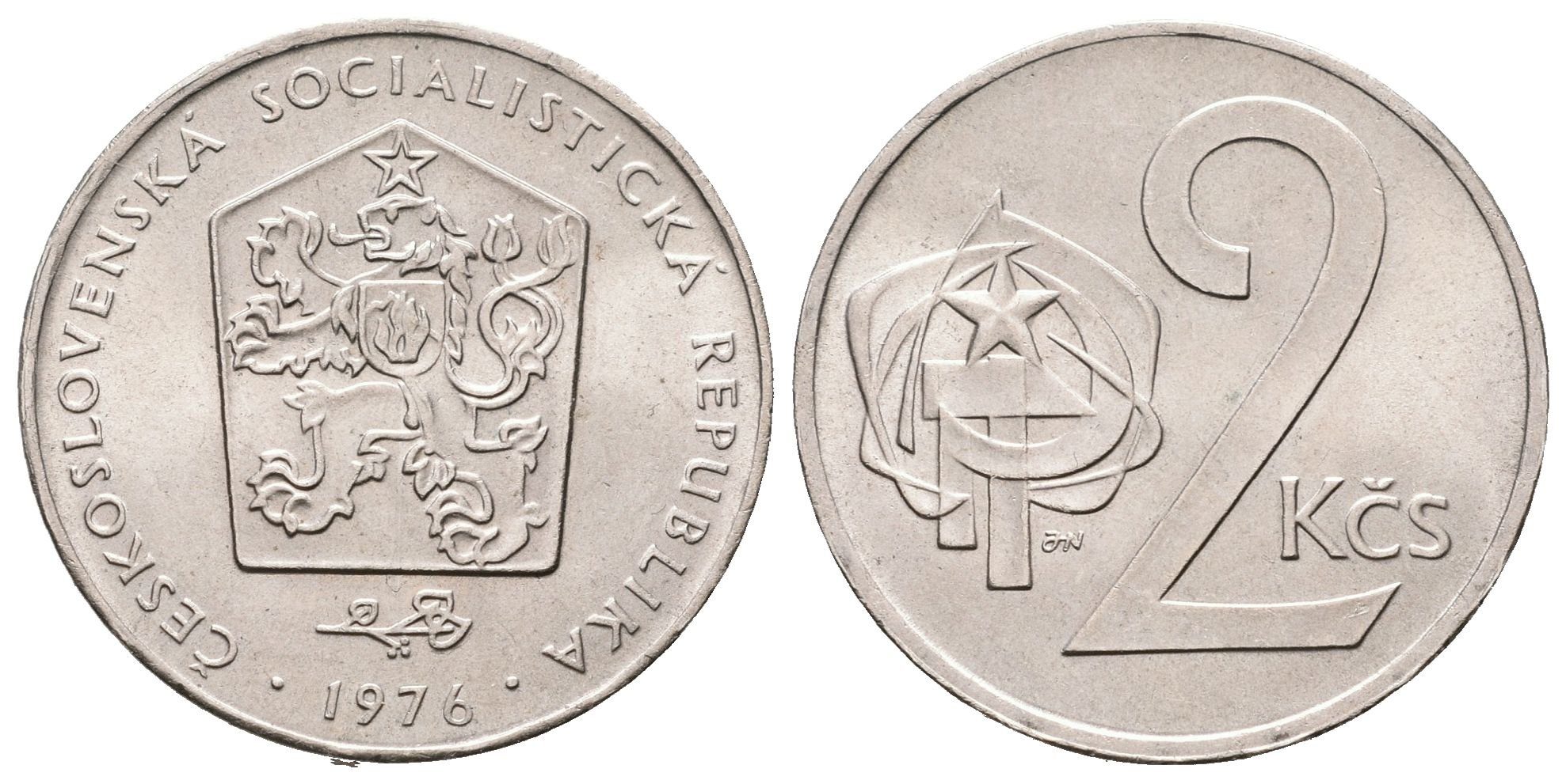 2 Koruna 1976