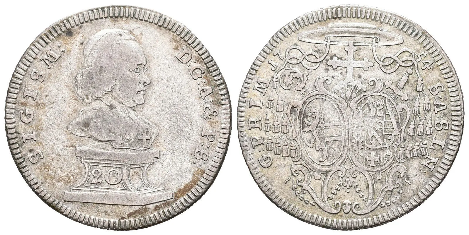 Salzburg - arcibiskupství, Sigismund III. Schrattenbach, 1753 - 1771 — 1
