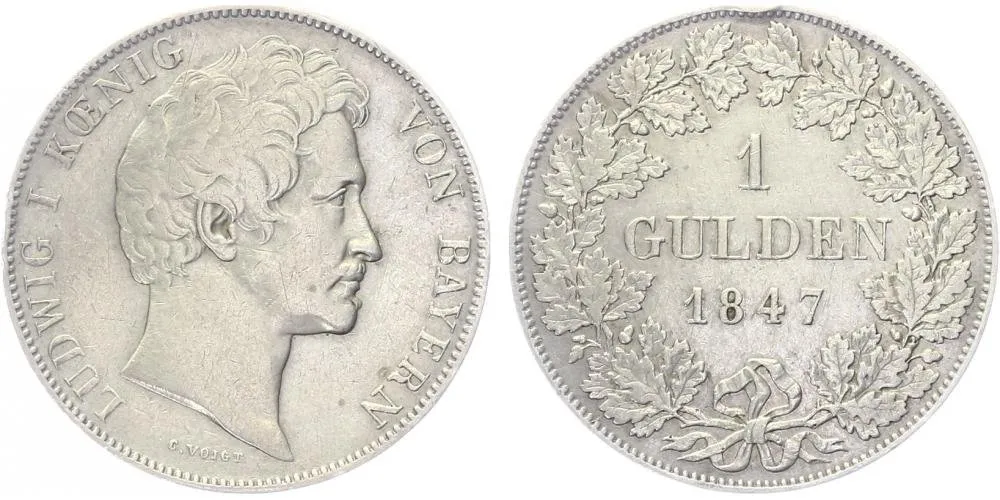 Bavorsko, Ludwig I., 1825 - 1848 — 1