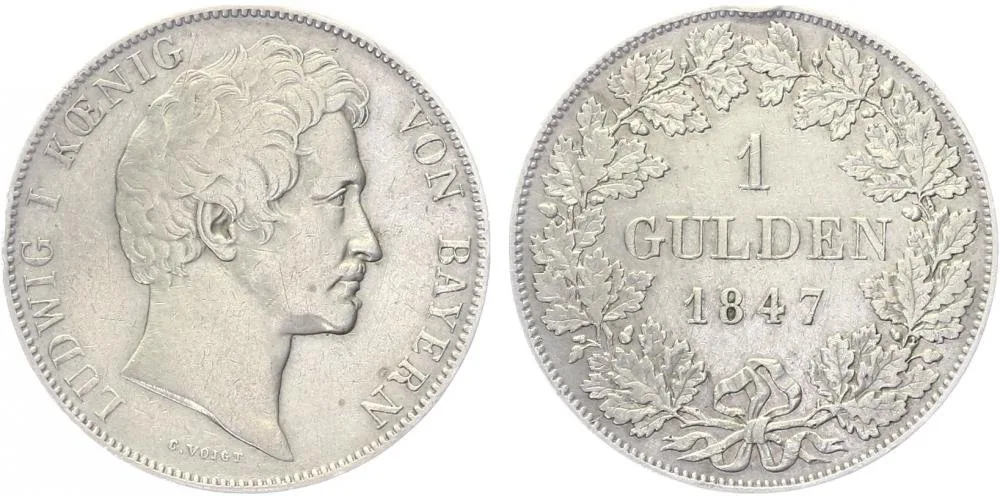 Bavorsko, Ludwig I., 1825 - 1848 — 1
