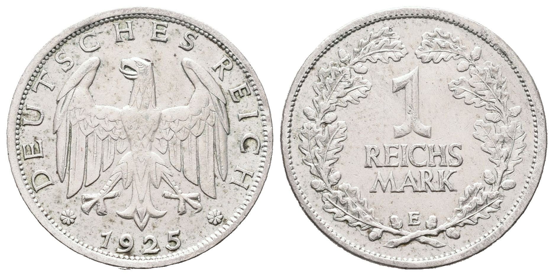 Výmar, 1 Marka 1925 E