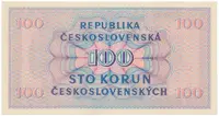 Československo, 100 Koruna 1945, série B, tisk TP NBČS, perforace 3 md svisle, Hej.77aB.S1 - fotografie 2