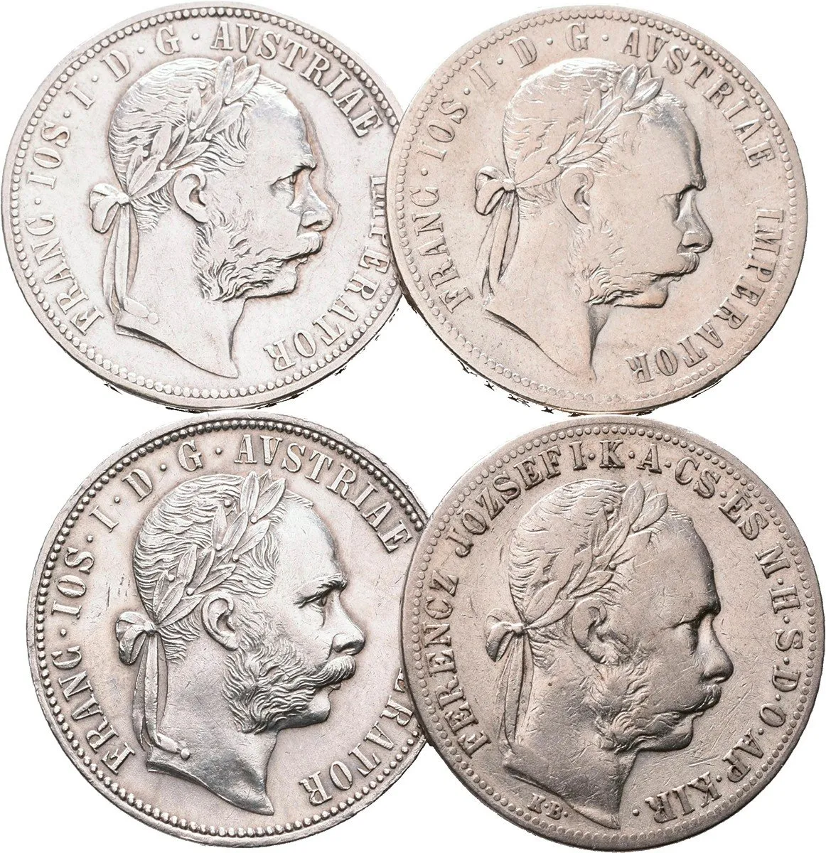 Rakouská a spolková měna, 1857 - 1892 — 1
