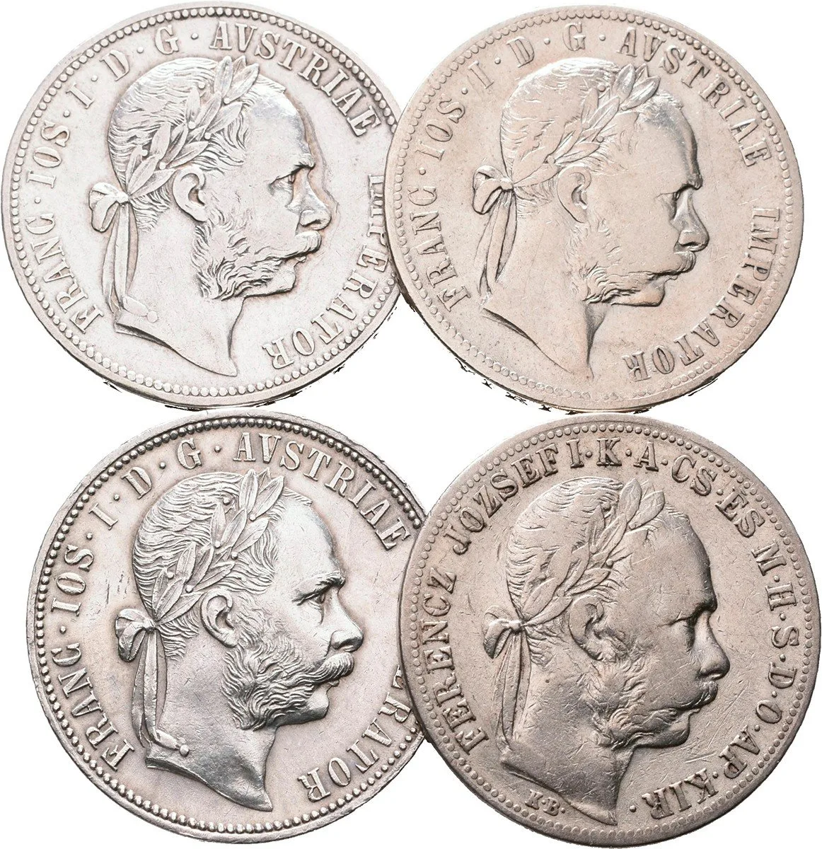 Rakouská a spolková měna, 1857 - 1892 — 1