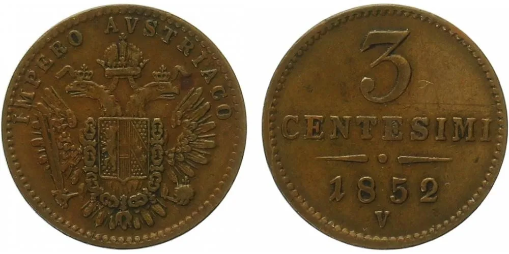 Konvenční měna, 1848 - 1857 — 1