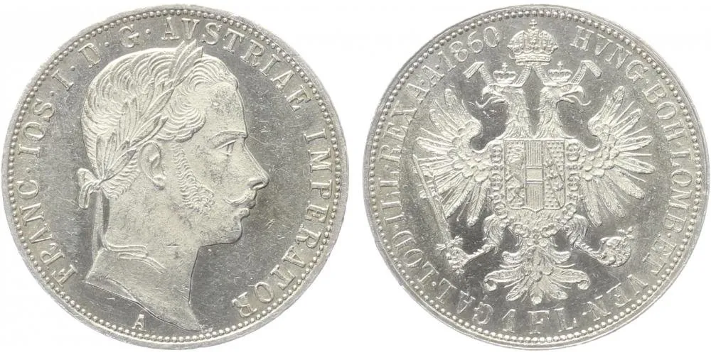 Rakouská a spolková měna, 1857 - 1892 — 1