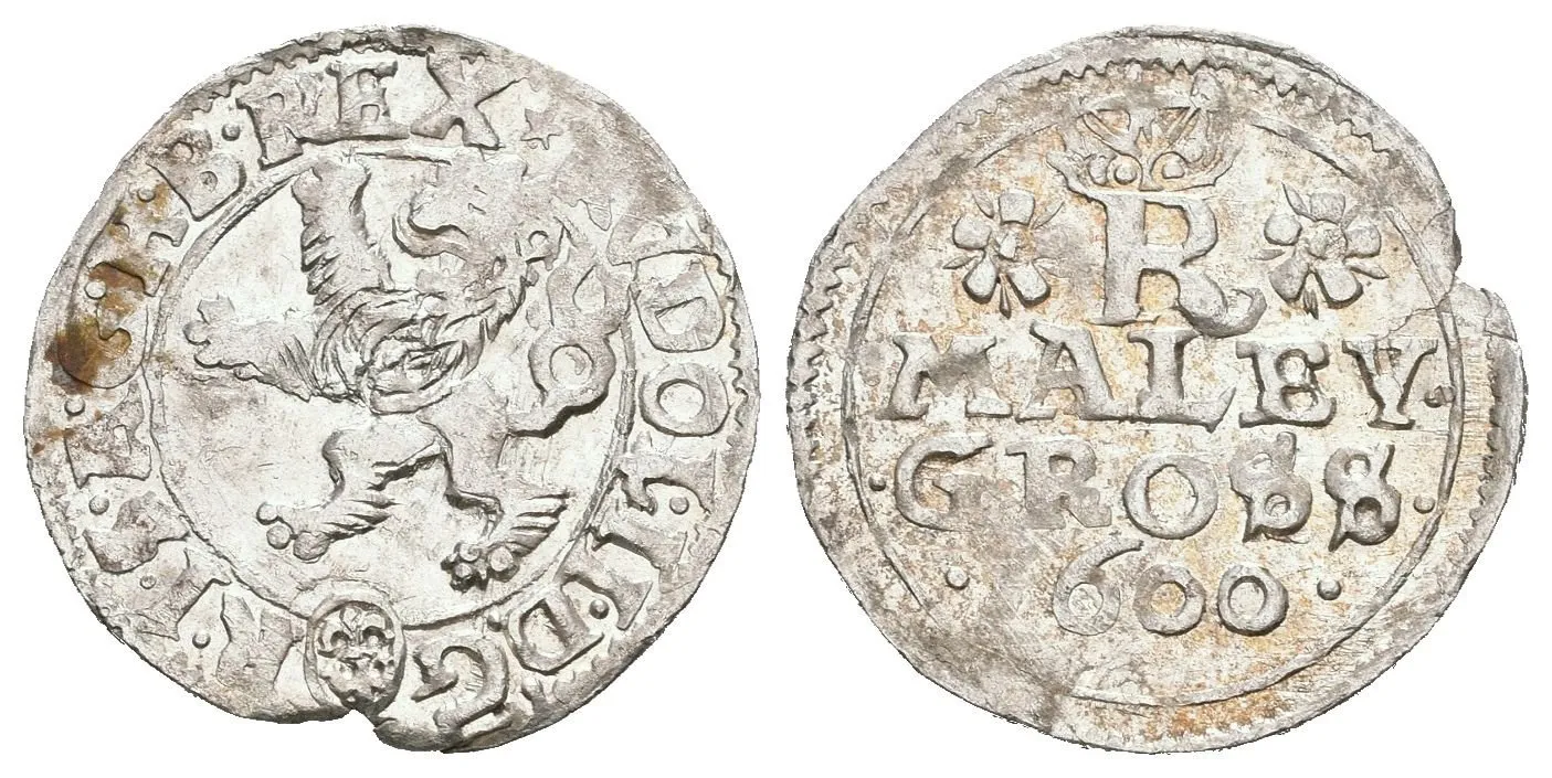 Malý groš 1600, Jáchymov-Taubenreutter, HN.9 (opis 7c), — 1