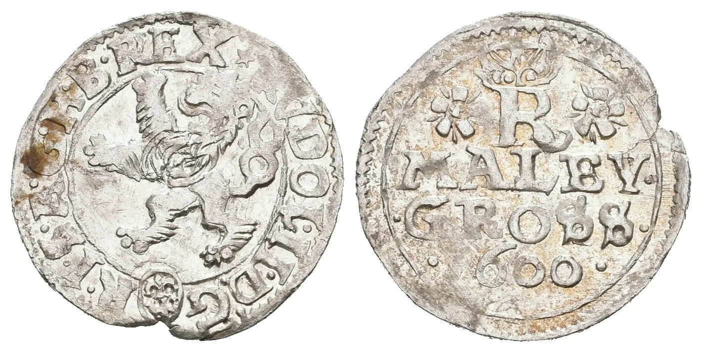 Malý groš 1600, Jáchymov-Taubenreutter, HN.9 (opis 7c), — 1