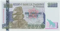 Zimbabwe, 1000 Dollars 2003, P.12