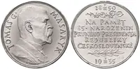 Španiel Otakar -  85. narozeniny TGM, 50 mm