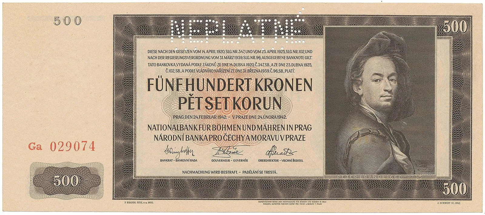 Protektorát Čechy a Morava, 1939 - 1945 — 1