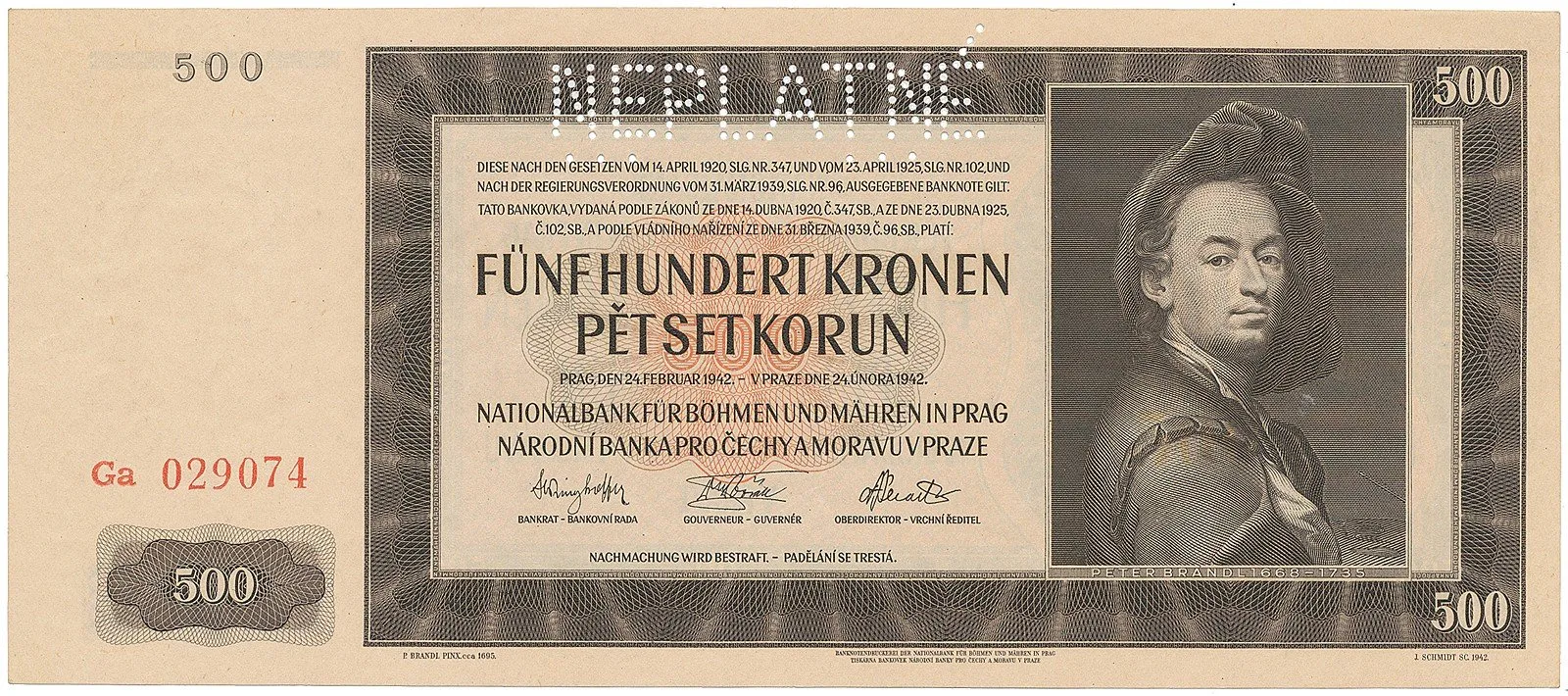 Protektorát Čechy a Morava, 1939 - 1945 — 1