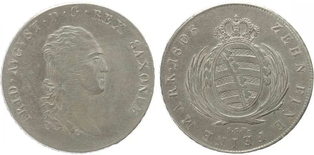 Sasko, Friedrich August III./I., 1763 - 1827 — 1