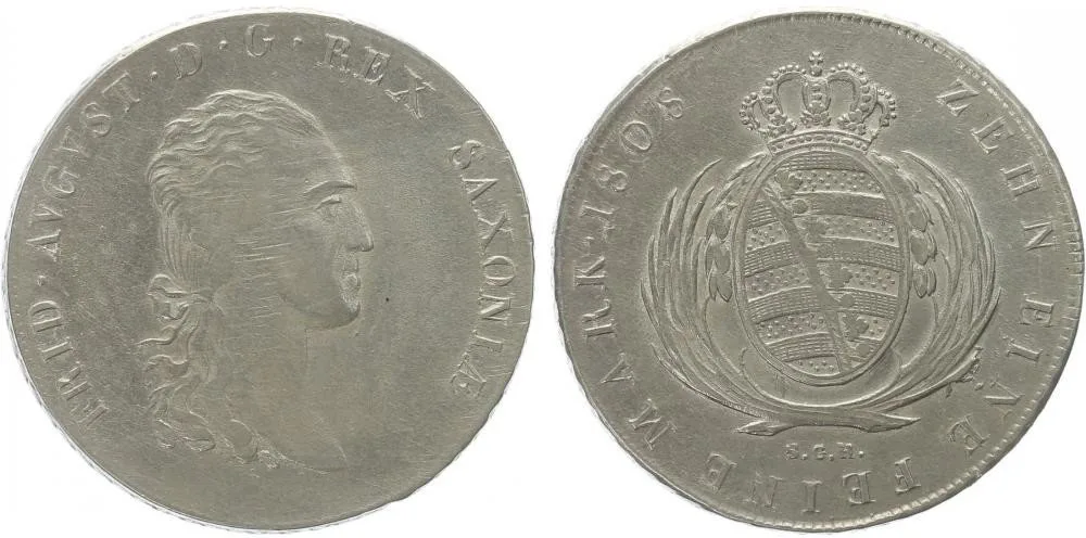 Sasko, Friedrich August III./I., 1763 - 1827 — 1