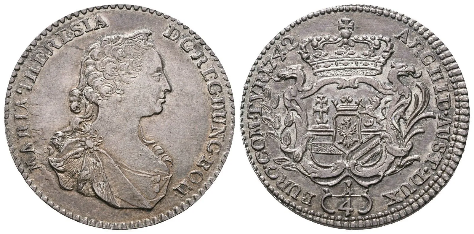 Marie Terezie, 1740 - 1780 — 1