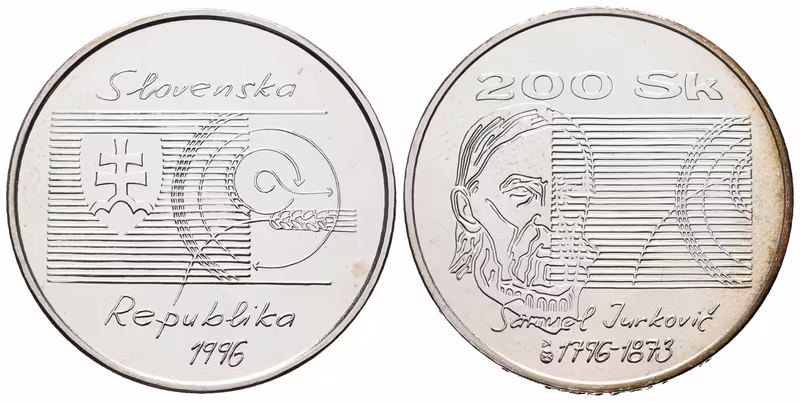 200 Sk 1996 - Samuel Jurkovič, běžná kvalita