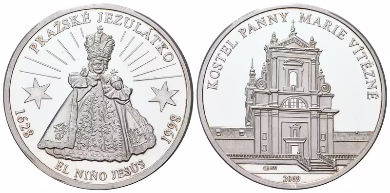AR Medaile 2009 - Pražské jezulátko a návštěva papeže Benedikta XVI.