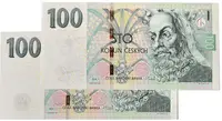 Česká republika, 100 Koruna 2018, série J 18 + J 22 (obě číslo 044888), Hej.CZ31aJ    2 ks - fotografie 2