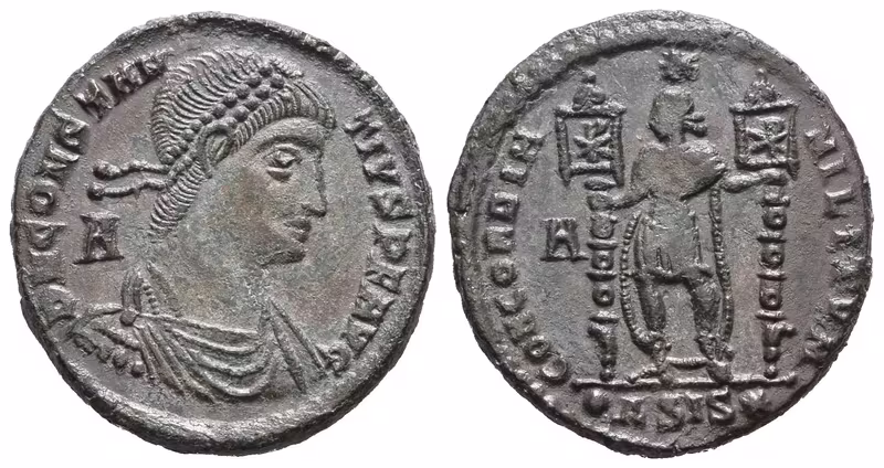 Constantius II., follis