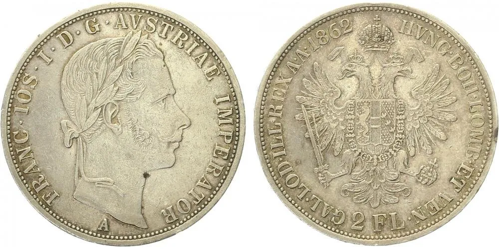 Rakouská a spolková měna, 1857 - 1892 — 1
