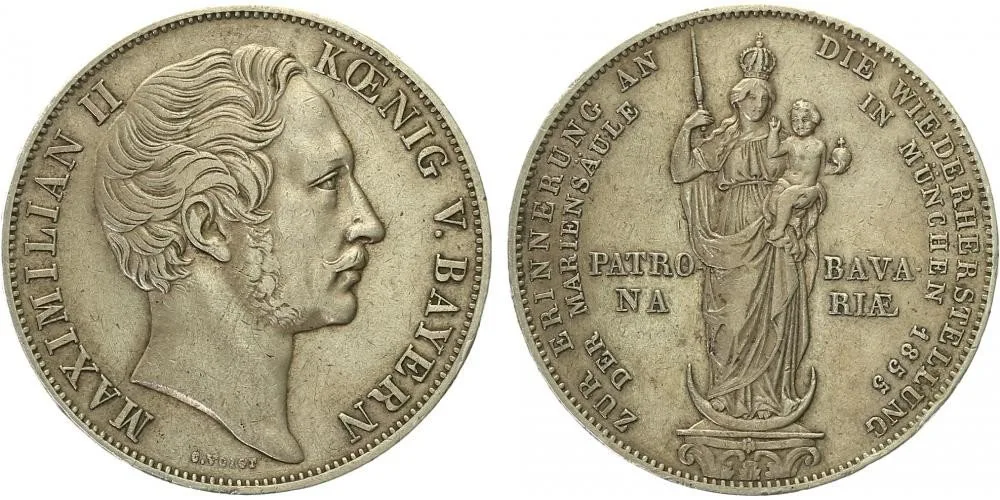 Bavorsko, Maximilian II., 1848 - 1864 — 1