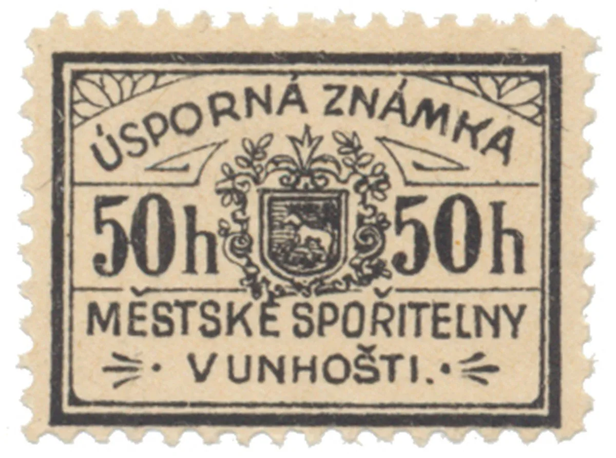 Úsporné známky — 1